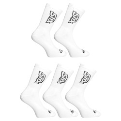 5PACK sokken Styx hoog wit (5HV1061)