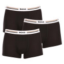 3PACK herenboxershort BOSS zwart (50492200 001)