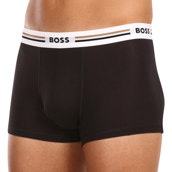 3PACK herenboxershort BOSS zwart (50492200 001)