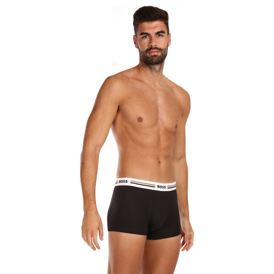 3PACK herenboxershort BOSS zwart (50492200 001)