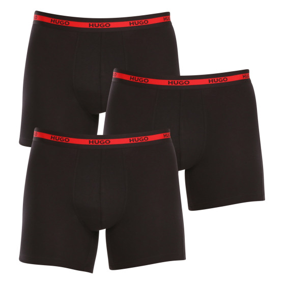 3PACK herenboxershort HUGO zwart (50496713 002)