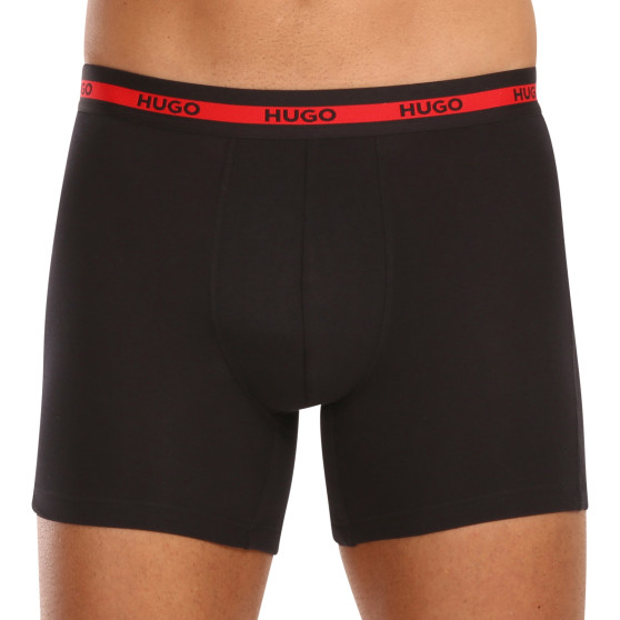 3PACK herenboxershort HUGO zwart (50496713 002)