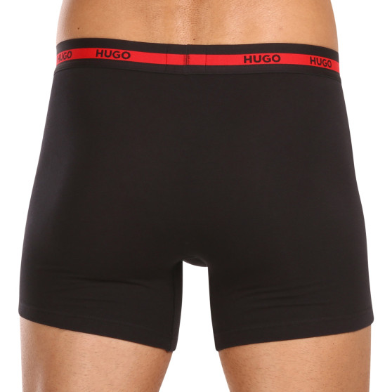 3PACK herenboxershort HUGO zwart (50496713 002)