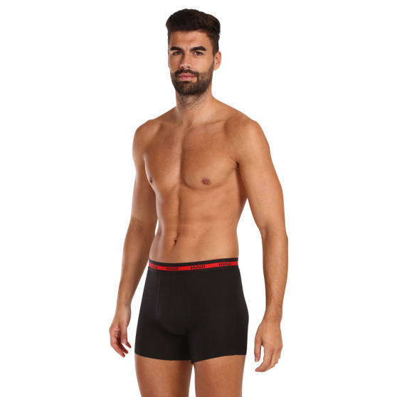 3PACK herenboxershort HUGO zwart (50496713 002)