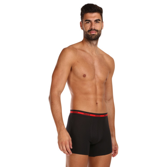 3PACK herenboxershort HUGO zwart (50496713 002)