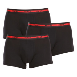 3PACK herenboxershort HUGO zwart (50492375 002)