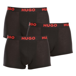 3PACK herenboxershort HUGO zwart (50496723 001)