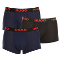 3PACK herenboxershort HUGO veelkleurig (50496723 406)