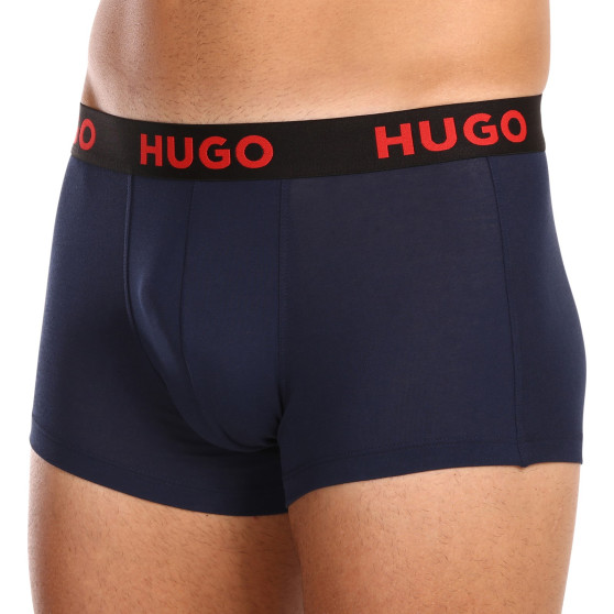 3PACK herenboxershort HUGO veelkleurig (50496723 406)