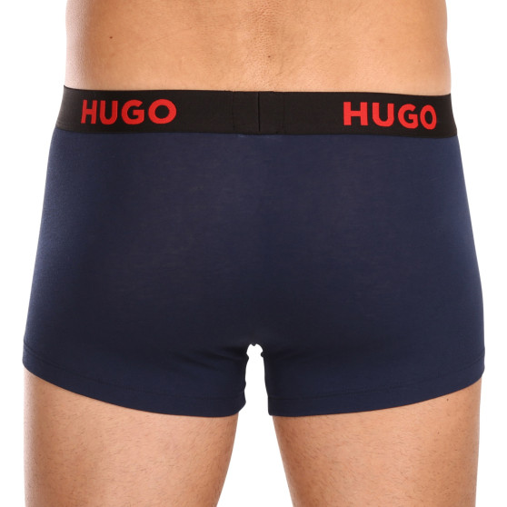 3PACK herenboxershort HUGO veelkleurig (50496723 406)