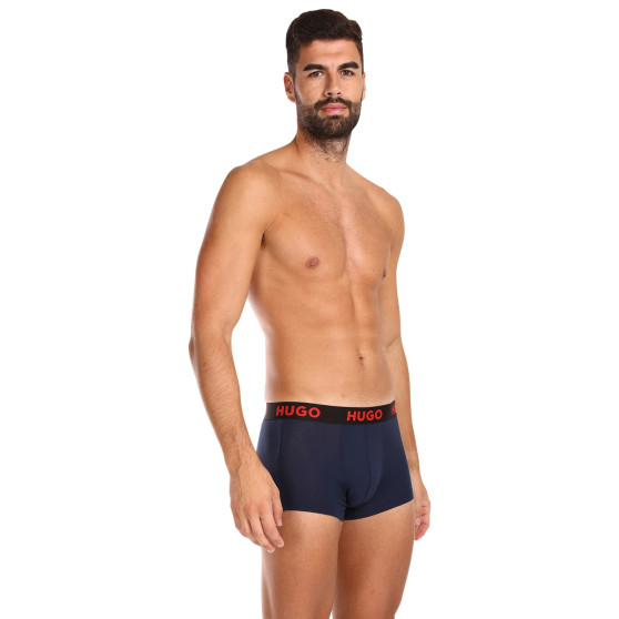 3PACK herenboxershort HUGO veelkleurig (50496723 406)