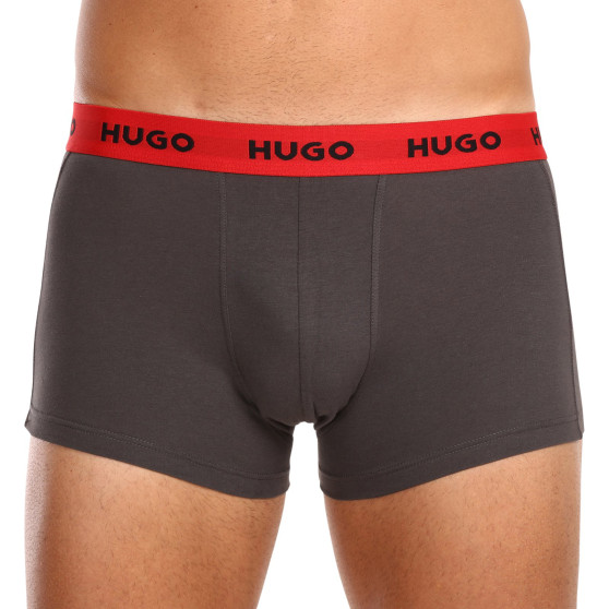 3PACK herenboxershort HUGO veelkleurig (50469766 031)