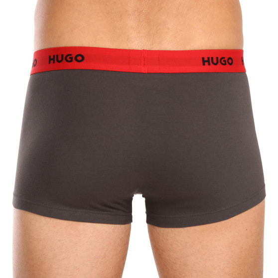 3PACK herenboxershort HUGO veelkleurig (50469766 031)