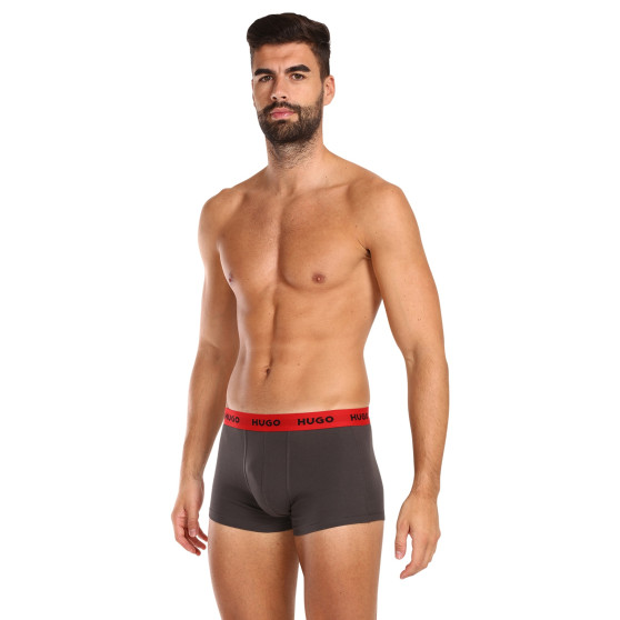 3PACK herenboxershort HUGO veelkleurig (50469766 031)