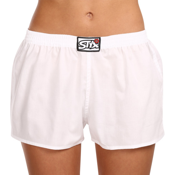 Damesboxershorts Styx klassiek elastisch wit (K1061)