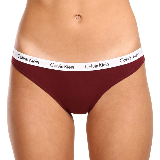 3PACK Dames slip Calvin Klein veelkleurig (QD5146E-HVT)