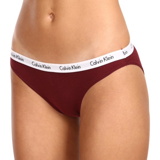 3PACK Dames slip Calvin Klein veelkleurig (QD5146E-HVT)