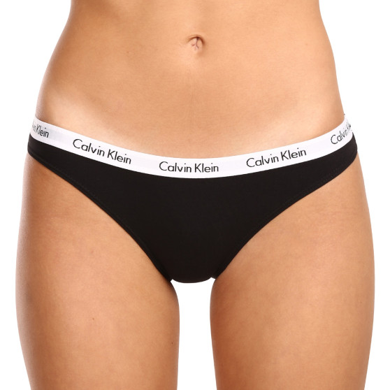 3PACK Dames slip Calvin Klein veelkleurig (QD5146E-HVT)