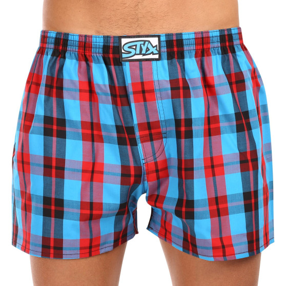 3PACK Herenboxershort Styx classic elastisch meerkleurig (3A11123)