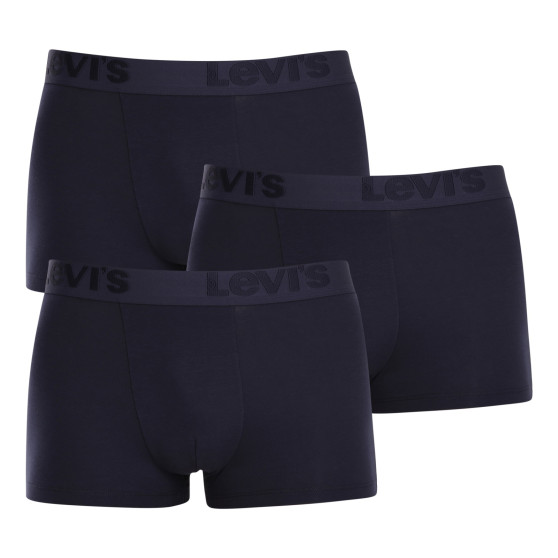 3PACK herenboxershort Levis donkerblauw (905042001 002)