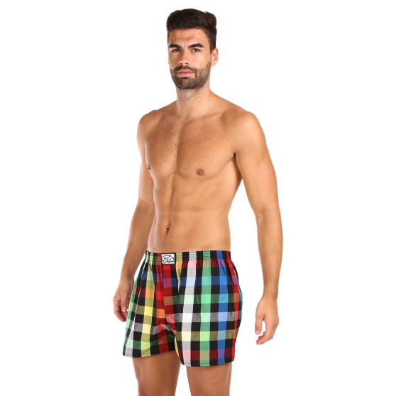 3PACK Herenboxershort Styx classic elastisch meerkleurig (3A11123)