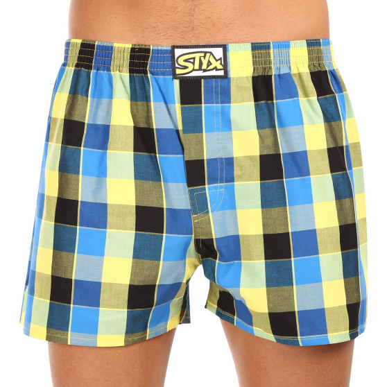 3PACK Herenboxershort Styx classic elastisch meerkleurig (3A11456)