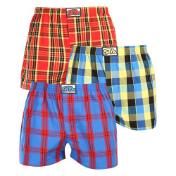 3PACK Herenboxershort Styx classic elastisch meerkleurig (3A11456)