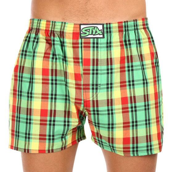 3PACK Herenboxershort Styx classic elastisch meerkleurig (3A11789)