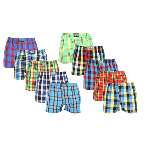 10PACK Herenboxershort Styx classic elastisch meerkleurig (10A111234567890)