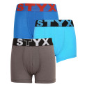 3PACK kinderboxershort Styx sport elastisch meerkleurig (3GJ10379)