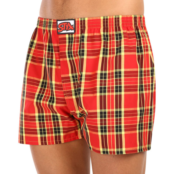 Herenboxershort Styx classic rubber oversized veelkleurig (E1014)