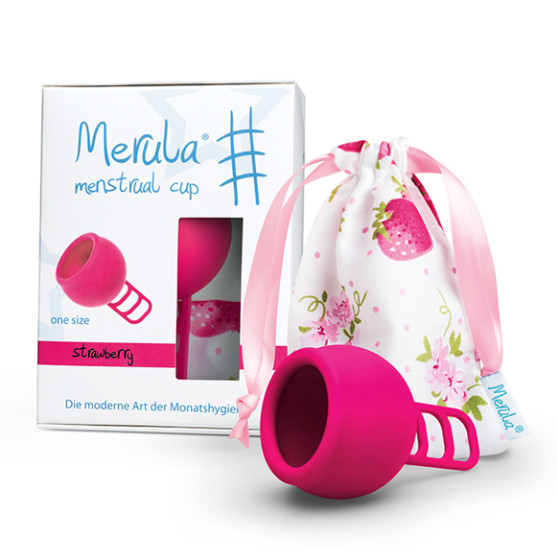 Menstruatiecup Merula Cup Aardbei (MER001)