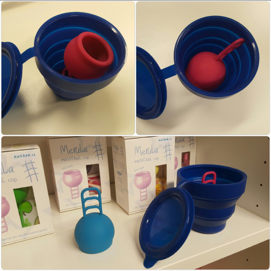 Menstruatiecup Merula Cup Aardbei (MER001)