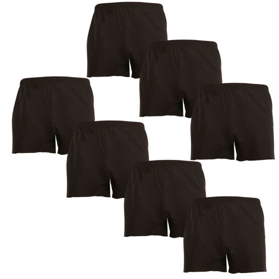 7PACK Herenboxershort Nedeto zwart (7NDTT001)