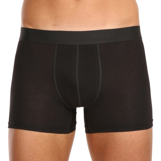 5PACK herenboxershort Nedeto oversized zwart (5NBX001)