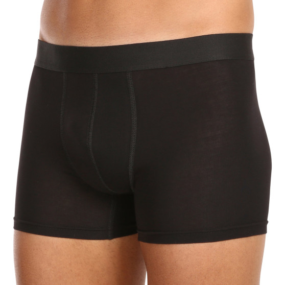 5PACK herenboxershort Nedeto oversized zwart (5NBX001)