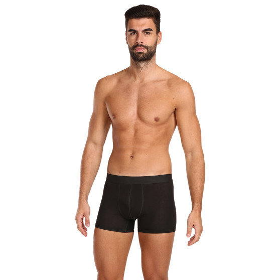 5PACK herenboxershort Nedeto oversized zwart (5NBX001)