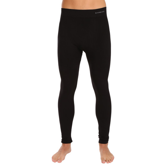 Gino naadloze bamboe legging zwart (95031)