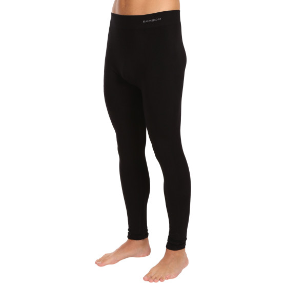 Gino naadloze bamboe legging zwart (95031)