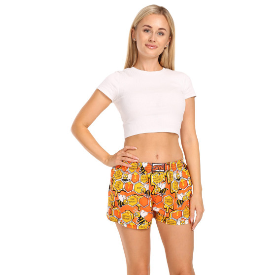 Damesboxershorts Styx kunst klassieke rubberen bijen (K1654)