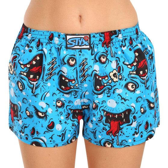 Damesboxershorts Styx art classic rubber zombie (K1451)