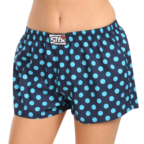 Damesboxershorts Styx art classic rubber polkadots (K1651)