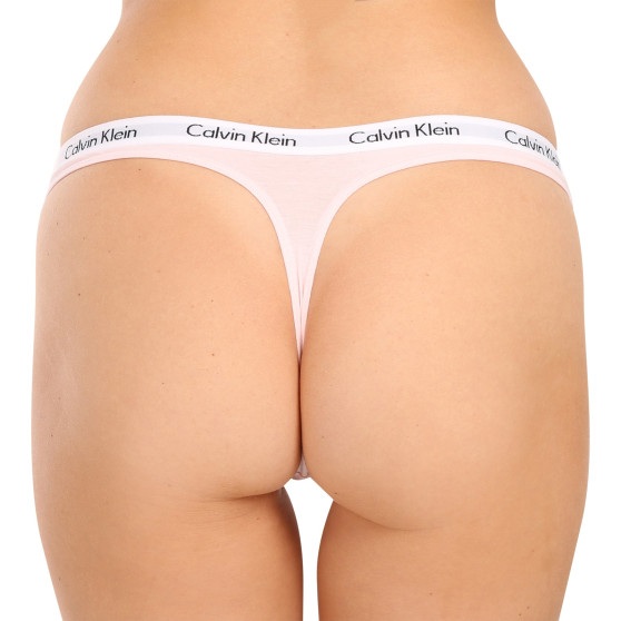 Dames string Calvin Klein roze (D1617A-2NT)