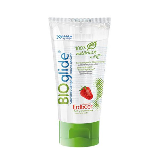 Glijgel BIOglide Aardbei 80 ml (BG003)