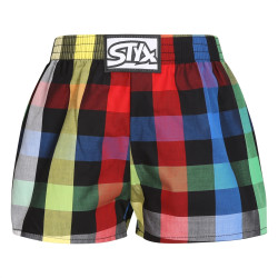 Kindershort Styx klassiek elastisch meerkleurig (J1012)