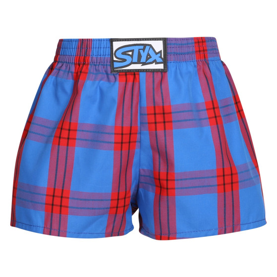 Kindershort Styx klassiek elastisch meerkleurig (J1016)