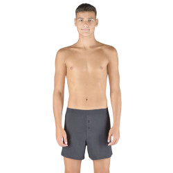 Herenboxershort Gino bamboe grijs (75195)