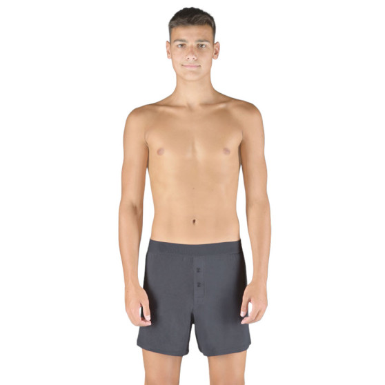 Herenboxershort Gino bamboe grijs (75195)