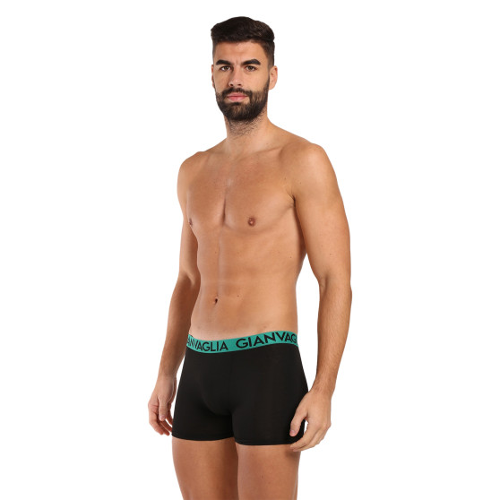 10PACK herenboxershort Gianvaglia zwart (021)