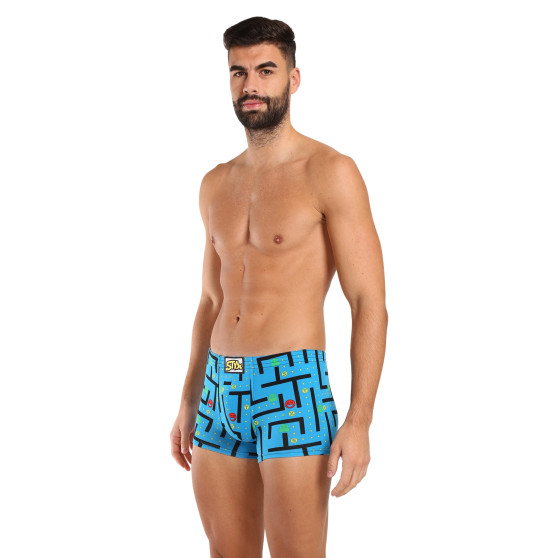 Herenboxershort Styx kunst klassiek rubber spel (Q1259)